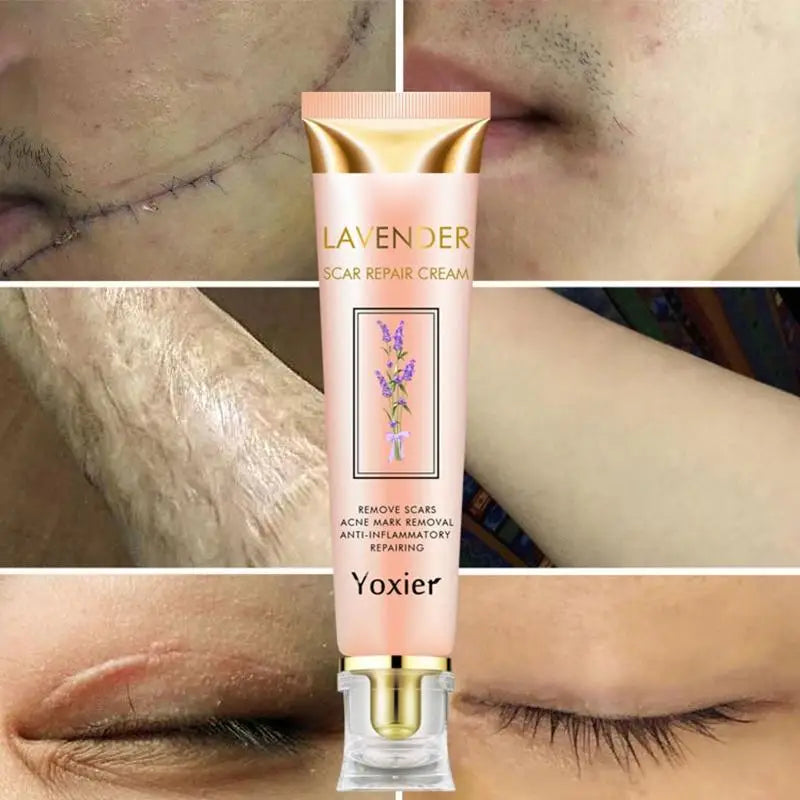 🟣 Yoxier Lavender – Crème Réparatrice à la Lavande
