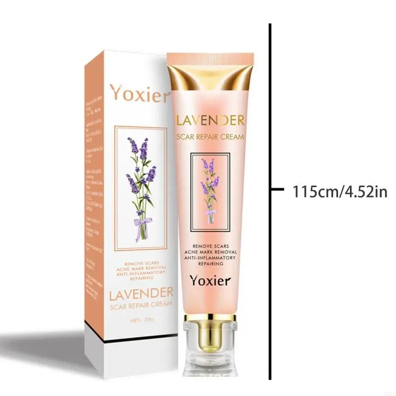 🟣 Yoxier Lavender – Crème Réparatrice à la Lavande
