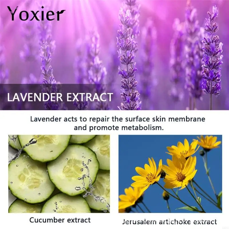 🟣 Yoxier Lavender – Crème Réparatrice à la Lavande